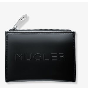 Brand New - Mugler Black Clutch Pouch Bag